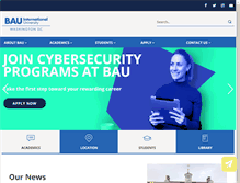 Tablet Screenshot of bauinternational.com